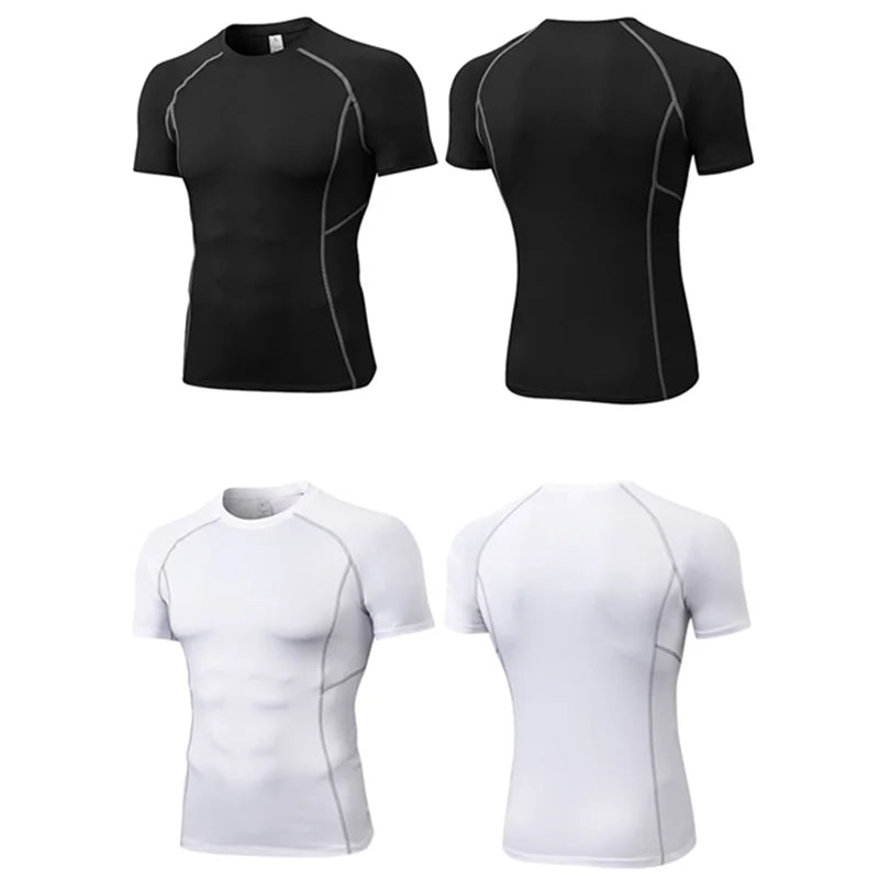 Men's Compression Gym and Sports T-Shirts