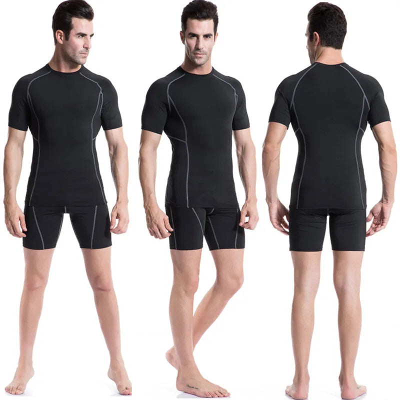 Men's Compression Gym and Sports T-Shirts