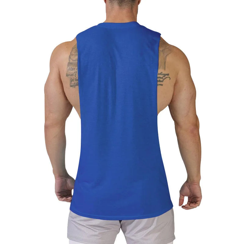 Gym Training Tank Top | Men's Thin Cotton Breathable Fitness Top