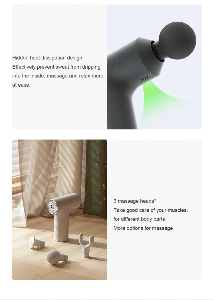 Handheld Muscle Massage Therapy Tool | Portable Electric Massager