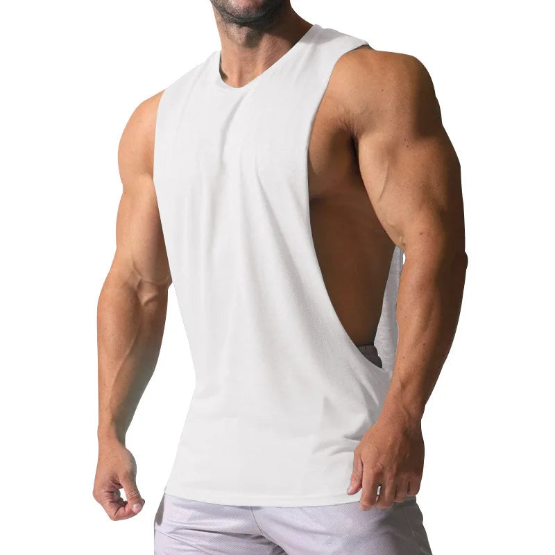 Gym Training Tank Top | Men's Thin Cotton Breathable Fitness Top