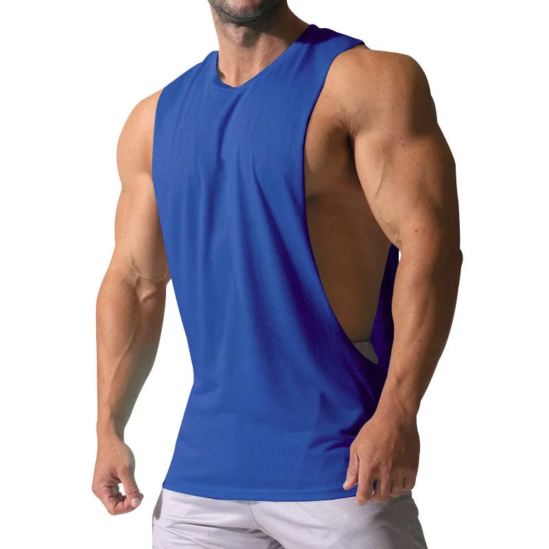Gym Training Tank Top | Men's Thin Cotton Breathable Fitness Top