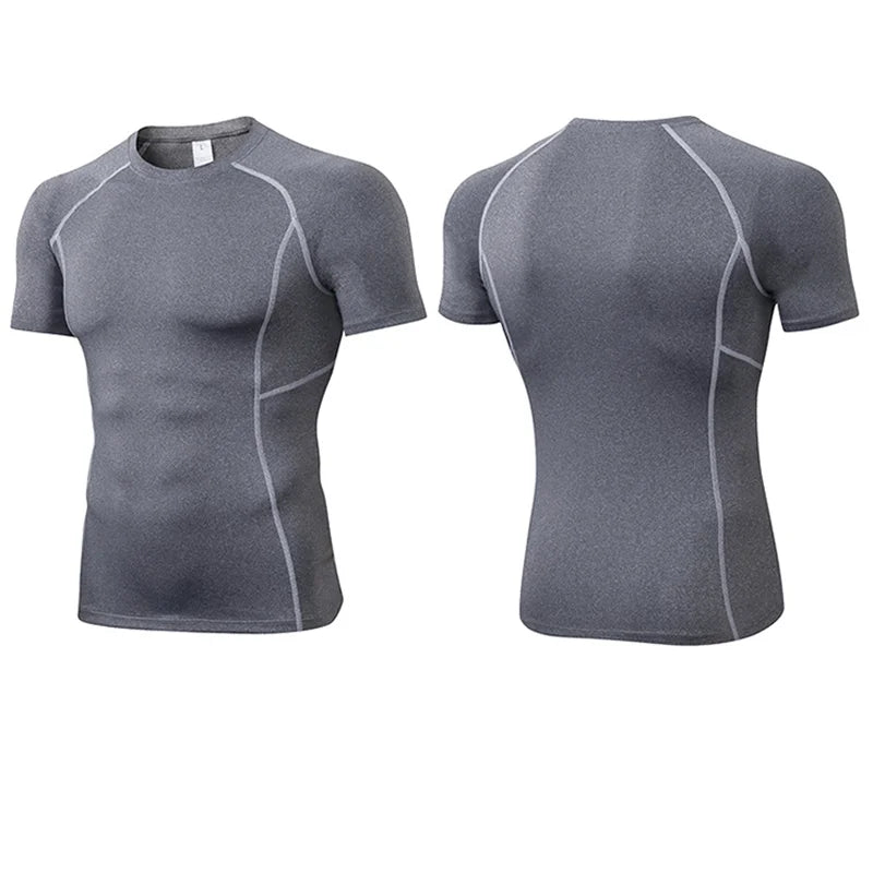 Men's Compression Gym and Sports T-Shirts