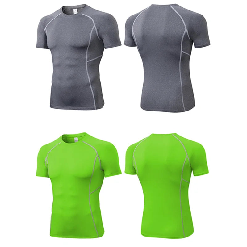 Men's Compression Gym and Sports T-Shirts