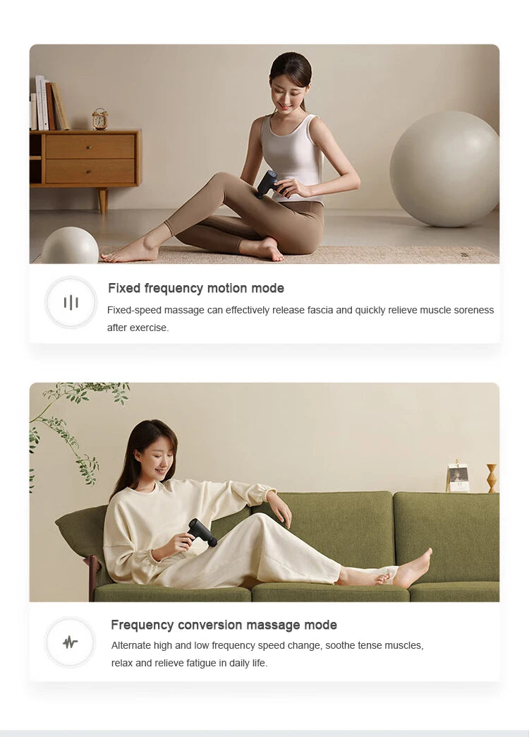 Handheld Muscle Massage Therapy Tool | Portable Electric Massager