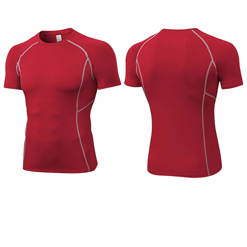 Men's Compression Gym and Sports T-Shirts