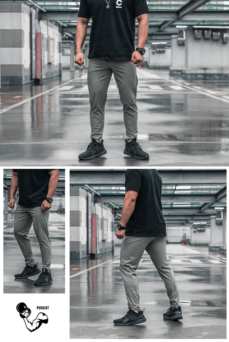 Men's Joggers | Quick-Drying Sweatpants with Pockets for Running, Workouts, Fitness, and Sports