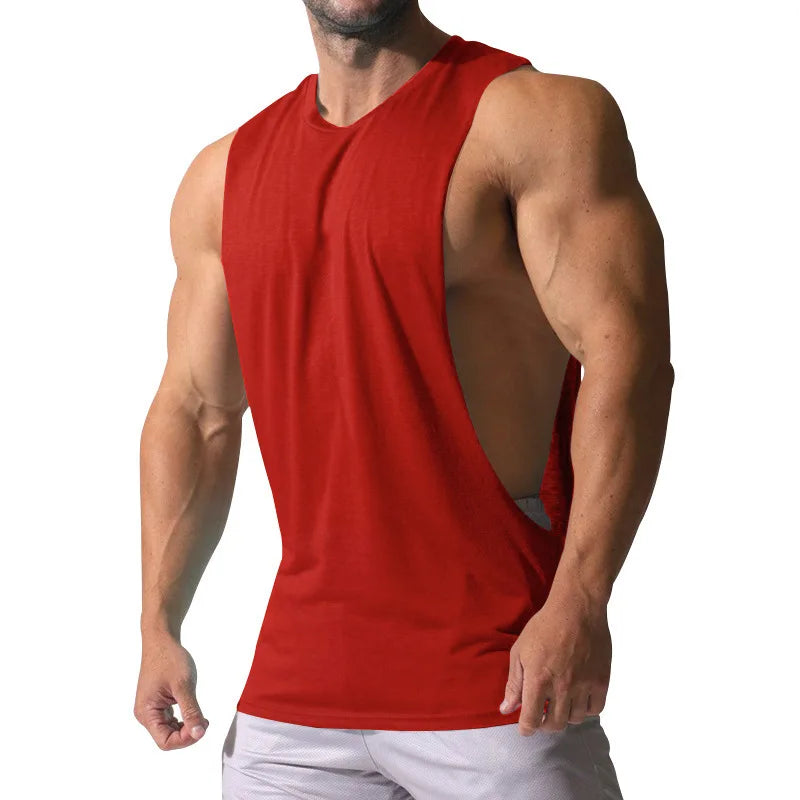 Gym Training Tank Top | Men's Thin Cotton Breathable Fitness Top
