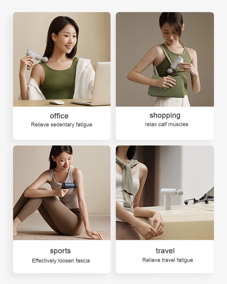 Handheld Muscle Massage Therapy Tool | Portable Electric Massager