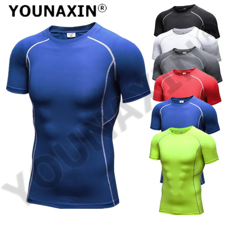 Men's Compression Gym and Sports T-Shirts