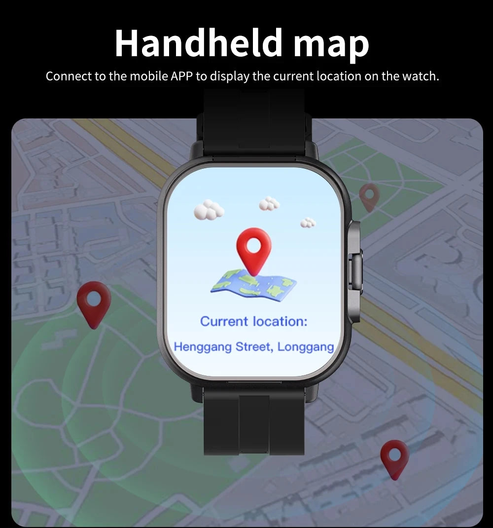 2-In-1 Smart Watch & Bluetooth Head Phones | Convenient Bluetooth Head Phone Carry Case Inside Smart Watch