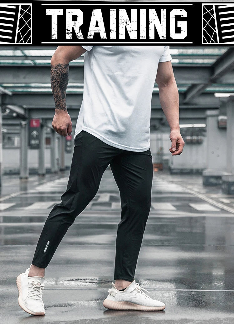 Men's Joggers | Quick-Drying Sweatpants with Pockets for Running, Workouts, Fitness, and Sports