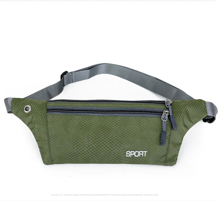 Outdoor Running Belt Bag | Waist, Hip, and Shoulder Bag for Exercise