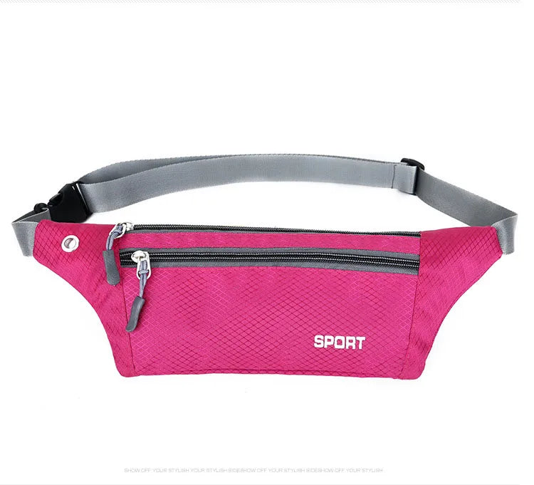 Outdoor Running Belt Bag | Waist, Hip, and Shoulder Bag for Exercise